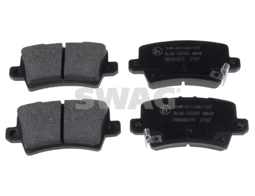 set placute frana,frana disc 85 91 6801 SWAG